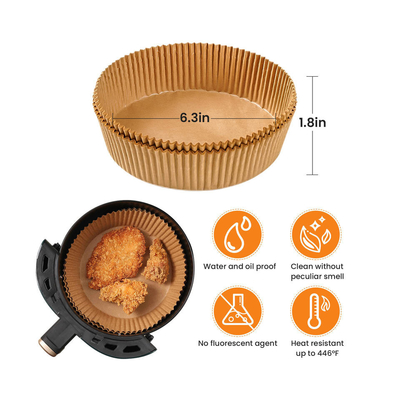 Food Grade Disposable Parchment Air Fryer Paper Liners Tabletex Nonstick Baking Paper