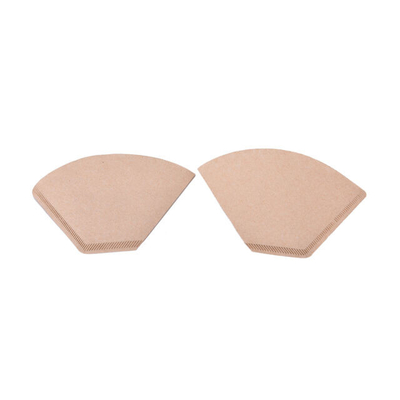 Disposable Natural Coffee Filter Papers V60 Cone Shaped Coffee Filters 100PCS Per Bag