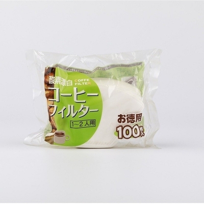 Unbleached Flat Bottom Shape Coffee Paper Filter