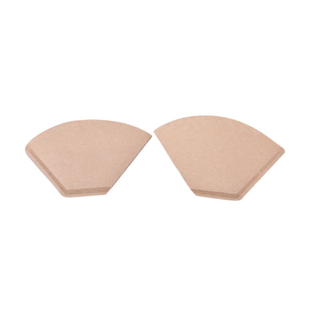Disposable Natural Coffee Filter Papers V60 Cone Shaped Coffee Filters 100PCS Per Bag