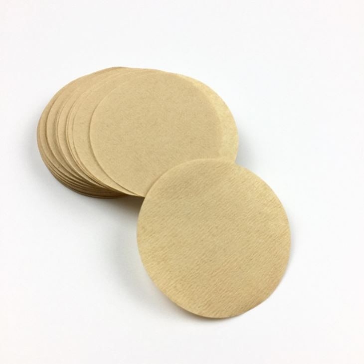 140mm Round Shape Coffee Filter Paper Virgin Wood Pulp