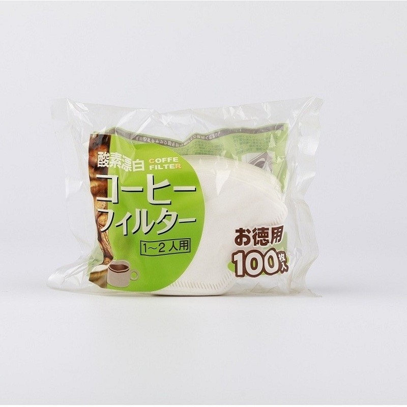 Unbleached Flat Bottom Shape Coffee Paper Filter
